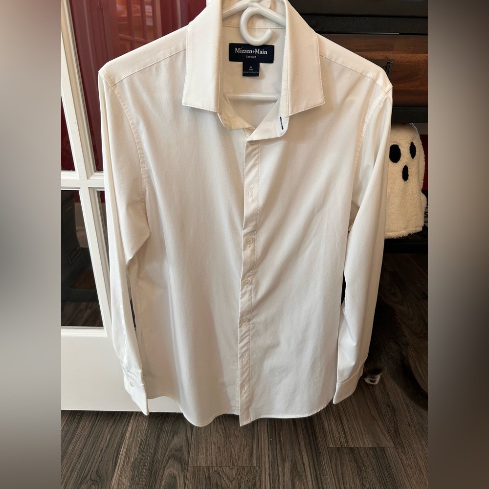 Mizzen+Main Classic White Shirt